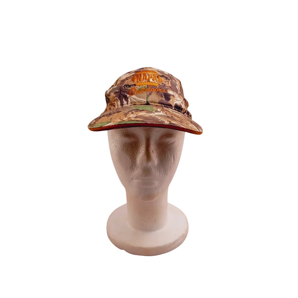 NAPA Outdoors Camouflage Hat Baseball Cap Adjustable Strap Napa Auto Parts Camo